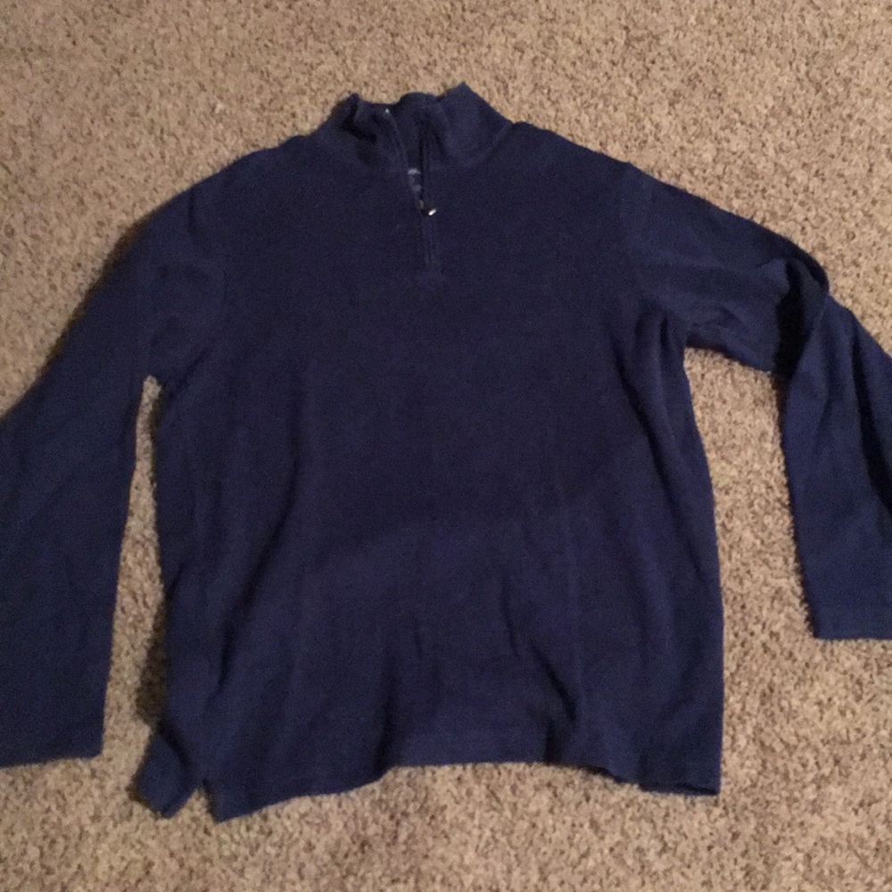 Blue Eddie Bauer Quarter Zip